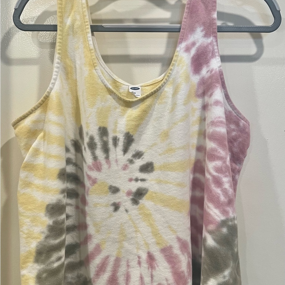 Old Navy Tie Dye Tank Top - Multicolor